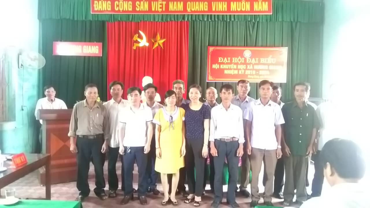 Đại hội Đại biểu hội khuyến học xã Hương Giang, nhiệm kỳ 2019-2024